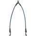 Snagle PAW Doppelleine for 2 dogs hogging -free double dog leash 360 double dog leash for small and medium dogs reflective dog leash control 2 dogs with ease small | 8mm (for 0-13 kg dogs) black & blue white