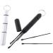 SEASD 6 Pcs Ear Wax Remover Set - Portable Spiral Ear Cleaning Tools - White-Fruit Peach5 - Buy Online on GoSupps.com