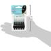 TePe Interdental Brushes Black 1.5 mm - 6 Pack | Best for Oral Hygiene & Dental Care - International Shipping Available - Buy Online on GoSupps.com
