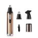 Nose Hair Trimmer-Professional Painless Ear and Nose Hair Trimmer for Men and Women Waterproof Dual Edge Blades for Easy Cleaning Electric Trimmer USB Charging
