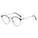 Fuqinqingoz ROUSE METAL reading glasses blue light blocking computer reader anti-UV presbyopia glasses flat lighting mirror (color: C2 size: +250) +250 C2