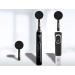 Silicon Black Carbon Infused Face Brush Set of 2 - Recyclable Exfoliation & Makeup Removal - Compatible with Oral-B Toothbrush - Buy Online on GoSupps.com
