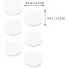 HEMOTON 500pcs Leak-Proof Sealing Paper Bottle Sealing Papers Coffee Strainer Paper Filter Paper Replacement Sealer Machine Disposable Cup Lid Sealer Filling Travel White Tea Cup re-usable 11.5X11.5X0.05CM - Buy Online on GoSupps.com