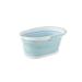 Fattoz 1 Pcs Blue Outdoor Cleaning Plastic Bucket Clothing Storage Bucket Debris Sorting Accessories