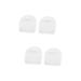 FOMIYES 2 Pairs Heel Support Plantar Insoles Heel Cup Inserts Insoles for Plantar Heel Cushion Pads Heel Protectors Plantar Heel Pads M Heel Cups Pain Pad Thicken White