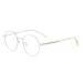 Fuqinqingoz retro anti-blue light reading glasses glare-free glasses new computer reader rounder flat light mirror for women/men (color: C3 size: +300) +300 C3