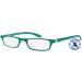 I NEED YOU Zipper Limited Reading Glasses - Turquoise - +3.00 Diopters | Trendy International Shipping - Buy Online on GoSupps.com