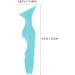 Beaupretty Silicone Beauty Ruler Eye Liner Eyeshadow Guide Applicator Stencil Makeup Stamp Girl Suite Travel Blue - Buy Online on GoSupps.com