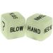 Love Dice Set | Glow in the Dark | Couple's Anniversary & Valentine's Day Gift for Him Her - Buy Online on GoSupps.com