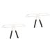 SOESFOUFU 2pcs Eyebrow Stencil Kit Women Eyebrow Ruler Eyebrow Assistant Reusable Eyebrow Grooming Stencil