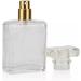 50ml Empty Rectangular Glass Perfume Bottle with Atomizer - Ideal for Travel & DIY Fragrances | International Shipping Available - Buy Online on GoSupps.com