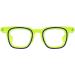 Square Blue Light Blocking Glasses for Women Men Flexible Spring Hinge Readers Computer Eye Strain Anti Glare UV Ray Filter Lightweight Green Eyeglasses