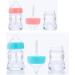 10 Pcs 7ml Baby Bottle Shaped Lip Gloss Tubes for DIY Cosmetics - Refillable Containers with Wand for Women and Girls - Buy Online on GoSupps.com