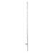 HORIZONT pasture fence plastic 10 pieces white height 108cm single step plastic pile with eyelets for ligaments ropes strands pasture fence plastic pile pasture fence 108 cm 10
