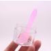 Buy 100PCS Pink Disposable Plastic Face Pack Spatula | Mini Scoop for Cream & Mud | DIY Beauty Tool - Buy Online on GoSupps.com