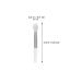 FRCOLOR Silicone Lip Brush Set - 4 Pcs Exfoliating Lip Scrub & Balm Applicator - White Lip Gloss Makeup Tools for Travel - Buy Online on GoSupps.com