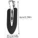 U-K Deft and Attractive No Bend Clips No Kink Hair Clips Hairdressing Pin Clips Makeup Application Clips Women and Girls Headwear Styling Tools Hair Accessories Black - Buy Online on GoSupps.com