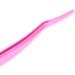 Housoutil Lash Tweezers Stainless Steel Tweezers Eyelashes Dedicated Clips Tweezers for Makeup Pink Makeup Tools Fake Eyelashes 14.5*2.8*1.2cm Pink - Buy Online on GoSupps.com