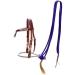 Showman Leather Futurity Knot Headstall with Rawhide Bosal & Nylon Mecate Reins - Horse Tack - Buy Online on GoSupps.com