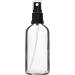 Handsunity 100ml Spray Glass Bottle Set - 6 Transparent Glass Bottles with Black Atomizers & 17 Accessories - Ideal Pharmacy Clear Glass Bottle Collection - Buy Online on GoSupps.com