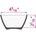 SHAVEBOWL Shaving Bowl/Cup - Made in USA (White) - Buy Online on GoSupps.com