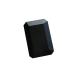 MthH contact lens housing Simple and portable cosmetic contact box Several sets of small and nice double companion box (color: black) black