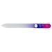 Nippes Glass Nail File Purple | 14 cm | Can be Used on Both Sides | Glass File for Nails | Nail File Glass | Glass File for Nails High Quality Lila