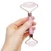 Genuine Rose Quartz Facial Massage Roller | Enhance Your Skincare Routine | Shop Internationally - Buy Online on GoSupps.com