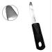 Easy Grip Weighted Cutlery Set for Elderly and Disabled - Black 3PCS Straight - Ideal Dining Aid for Arthritis, Parkinson's, and Tremors - Buy Online on GoSupps.com