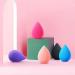 Beauty Makeup Sponge Set of 5 - Non Latex Soft Multi-colored Blending Sponges for Cream Powder & Liquid Foundation - Buy Online on GoSupps.com