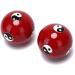 Hand Exercise Balls for Stress Relief - Chinese Health Meditation & Finger Therapy - Yin Yang Design (Color A) - Buy Online on GoSupps.com