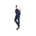 R&N FASHIONS Ladies Maternity Over Bump Stretchy Adjustable Leggings 12 Navy Blue
