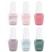 Gelish 6 Color Nail Polish Set Full Bloom