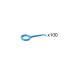 nCase Aligner-B-Out Large Office Pack - 100 Blue Single Packs | Invisalign & Aligner Remover Tool | Ortho Accessories for Clear Aligners - Buy Online on GoSupps.com