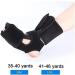 Buy Ankle Foot Orthosis (AFO) Brace for Foot Drop - Hemiplegia Support & Walking Stabilizer - L/XL Black - Buy Online on GoSupps.com