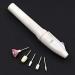1 Pc 5-Bits Portable Electric Nail Drill Kit Nail File Polishing Manicure Toenail Pedicure Salon Pen Shape Set RandomNice and Practical - Buy Online on GoSupps.com