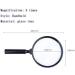 Handheld Reading Magnifier Magnifying Mirror Magnifying Glass Reading Handheld Magnifying Glass Lens High Clarity Large Portable Reading Magnifier for Books Newspapers Hobbies and Crafts - Buy Online on GoSupps.com