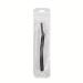 Ey brauen trimmer make-up tools stainless steel eye brow shears with comb hair removal razor eyebrow formation make-up tools (color: black long)