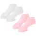 2 Pairs of Moisturizing Socks Gel Socks Moisturizing Gel Socks Anti- Slip Softening Dry Cracked Feet Socks for Repairing and Softening Dry Cracked Feet Skins