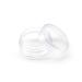 5 Pack Small Clear Sample Jars - 2g/2ml Cosmetical Containers with Lid for Creams Lotions Oils & Lip Balm - Buy Online on GoSupps.com