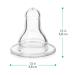 Evenflo Silicone Fast Flow Nipples - BPA-Free, 8 Months+, 6 Pack, Clear - 6 Count - Buy Online on GoSupps.com