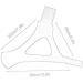 FNSCAR Chin Strap Triangle 260x200x160mm Black - Anti-Snoring Solution - Buy Online on GoSupps.com