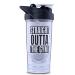 Shieldmixer Hero Pro Classic Shaker Straight Out of the Gym - BPA -Free - Gym accessories - Protein Shaker - Fitness drinking bottle - white - 700ml