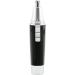 Nose and Ear Hair Trimmer Portable Nose Hair Trimmer for Men and Women Battery-Operated Waterproof Stainless Steel Head Easy to Clean (Black)