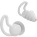 Sleep earplugs Silicone Ear Plugs Ear Plugs 2PCS/Set 3 Layer Soft Silicone Sleeping Ear Plugs Noise Reduction Earplugs Sound Insulation Plugs for Sleep Study (Color (Color : Bianco)