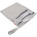 Damero Set of 3Â Changing Bags with Reusable Fabric Waterproof Wetbag Wipes Storage Organiser Bag Gray - Buy Online on GoSupps.com