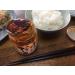 Momoya Taberu Layu Huile assaisonn e au poivre rouge et l'ail 110 g de p te de piment japonais pic e remplie de morceaux d'ail au plat et de poivrons - Buy Online on GoSupps.com