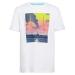 adidas Boys' Short Sleeve Cotton Graphic Novelty T-Shirt Medium White