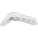 SOIMISS Silicone Toe Hallux Pads Spacers - Set of 3 Pairs | Corrective Separator for Bunion Relief | Orthopedic Toe Correctors (White) - Buy Online on GoSupps.com