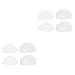 GLEAVI 8 Pairs Womens Shoe Insoles Womens Insoles Shoes Inserts for Men Gel Support Pads Detachable Insoles Shoe Inserts Gel Shoe Insoles Women Insoles Arch of Foot Women's Insole